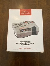 Hallmark Keepsake Nintendo Entertainment System NES Console Ornament New Open picture