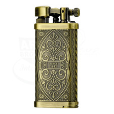 IM Corona 4th Generation Old Boy Antique Brass Heritage Pipe Lighter picture