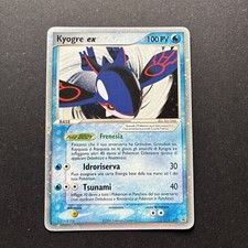 Spanish- Kyogre EX 037 Holo SWIRL Pokémon TCG Nintendo Black Star Promo 2006  picture
