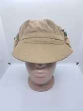 Cap Afganka Authentic Dated Soviet USSR Army Military Desert Hat size 56 Russian picture