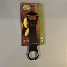 Dash Of That Bar Blade Bottle Opener-gunmetal Stainless Steel 7.17” x 1.78” W picture