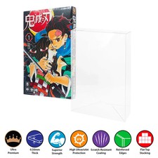 MANGA BOOK STANDARD Size Protectors for Manga (0.50mm thick, UV Resistant) picture