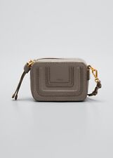 New Chloe Marcie Mini Leather Crossbody Bag Cashmere Grey picture