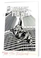 Shadowhawk Ashcan Edition #1 Signed by Jim Valentino (Image, 1992) 292/500 NM picture