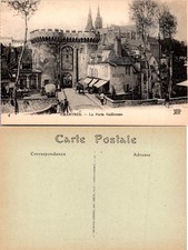 Chartres France La Porte Guillaume Building, Buvette Postcard 73649 picture