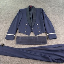 Vintage 1988 USAF Air Force Dress Uniform 42R 34x31.5 Patriot Jacket Pants picture