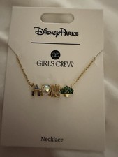 Girls Crew Walt Disney World Attractions Necklace Disney Parks picture