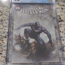 AMAZING SPIDER-MAN #1 (Marvel, 2018) CGC 9.8 Lucio Parrillo Variant CUSTOM LABEL picture
