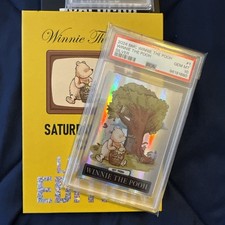 2024 Saturday Morning Cards SMC Winnie the Pooh #1 Silver Limited Edition picture