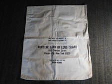 VINTAGE  LARGE BANK BAG 29