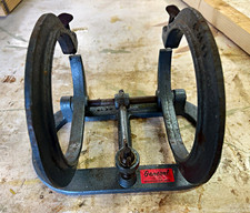General Milwaukee Vintage Ring Clamp Ice/Hockey Skate Sharpening Jig Vise picture