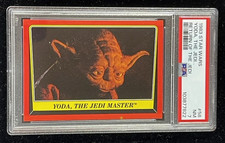 1983 Topps Star Wars Return Of The Jedi #58 Yoda, The Jedi Master PSA 7 picture