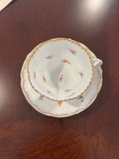 Rare antique German cup and saucer picture