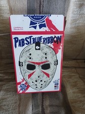 Jason Friday the 13th Mask Pabst Blue Ribbon Box *empty Halloween Edition picture