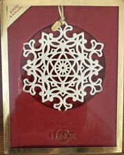 Lenox China 2000 Annual Snowflake 