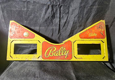 Original Vintage BALLY Arcade Cabinet Marquee / Header Panel picture