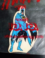 BATMAN Vintage 1980s Thailand SPECIAL Cartoon Comic Sticker SEALED MEGA RARE picture