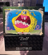 Topps 2025 Topps Chrome SpongeBob SquarePants GO-10 Face Freeze Card picture