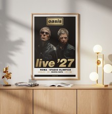 Oasis Tour - Live '27 - Rome Rome Olympic Stadium 2027 - Poster Poster A3 picture