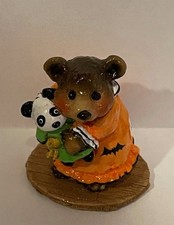 Wee Forest Folk BB-14 Naptime with Dolly Halloween- LIMITED  picture