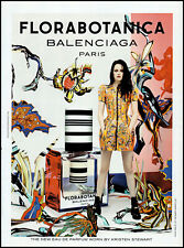 2012 Kristen Stewart photo Florabotanica Balenciaga debut retro print ad XL13 picture