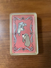R Vintage 50s? Nintendo Playing Cards - Lady and the Tramp : Disney -Sealed New picture