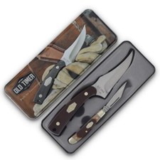 Schrade Sharp Finger 152OT with Sheath & Pal Folder Knife Gift Set � Premium picture