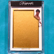 Bruce Lee 2024 Keepsake 50th Anniversary Jumbo Relic Card BL-102 /99 picture