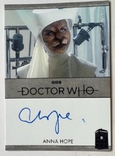 Anna Hope Border Autograph Card from Doctor Who Series 1 - 4, Rittenhouse picture