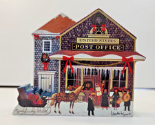CHARLES WYSOCKI HOMETOWN CHRISTMAS SPECIAL DELIVERY PLATE A1782 4TH IN SERIES 01 picture