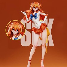 EVA Asuka Langley Shikinami PVC Anime Girl Action Figure Model Toy picture