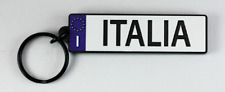 Souvenir Destiny Italy EU License Plate Acrylic Keychain 3