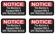 StickerTalk Machine Equipped with GPS Tracking Vinyl Stickers, 2.5 inches x 1... picture