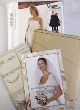Vera Wang Vogue Sewing Pattern #1583 Bridal Collection Uncut 8-10-12 Vintage  picture