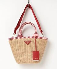 Prada Basket Bag - Red Women'S picture