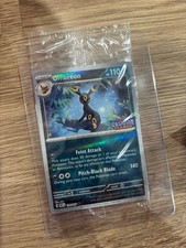 Umbreon 130/197 Obsidian Flames Reverse Holo Stamped Sealed Promo English Stamp picture