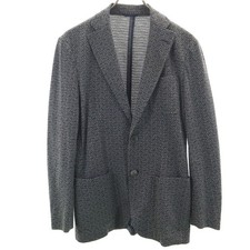ETRO Italian Tailored Mens Jacket Black Cotton Size 44 Uncon Used (Ages 14+) picture