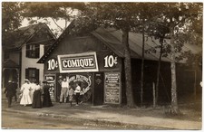 RPPC: 'Holmes Casino' Comedy Movie Tent Show, Onset, Massachusetts, Ca.1908 picture