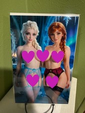 ELSA & ANNA COSPLAY  | VIRGIN NOTI | SINGLE COVER PRINT | KURVES COMICS picture