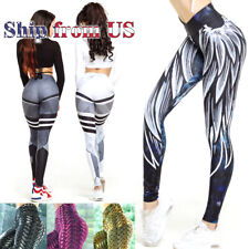 Women's Butt Lift Yoga Pants High Waist Leggings Ruched Workout Booty Trousers picture