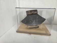 ca. Early 1900s Inuit Ulu With Carved Whale Handle & ca. 1700s Toggle Harpoon  picture