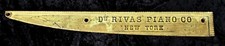 Antique New York Piano Decor Cast Iron Art Great Music Lover Christmas Gift picture