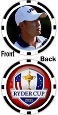 COLLIN MORIKAWA - 2025 RYDER CUP -  COMMEMORATIVE POKER CHIP - 2025 RYDER CUP picture