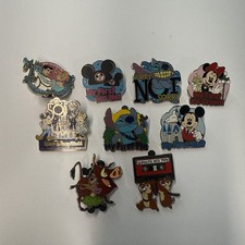 Disney authentic trading pins Lot of 9 My First Walt Disney World Stitch Mickey picture