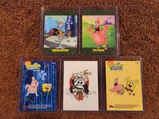 2009 TOPPS SPONGEBOB SQUAREPANTS- SERIES 2- 2 POPUPS, 2 MAGNET CARDS, 1 TATTOO picture