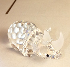 Swarovski Crystal Rhinoceros  2 7/8