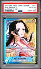2026 ONE PIECE OP14-EB04-THE AZURE SEA'S SEVEN ALTERNATE ART BOA HANCOCK PSA 10 picture