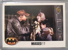 2013 Topps 75th Anniversary Buyback 1989 Batman #14 Mugged Gold Stamp RARE picture