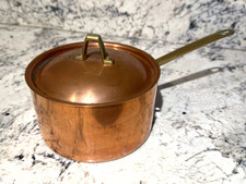 PAUL REVERE VTG Commemorative 1801 1776-1976 Ltd Ed Copper 2 Qt Lidded Sauce Pan picture
