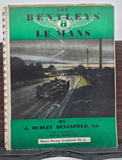 THE BENTLEYS AT LE MANS - MRP #5 - 1948 First Edition Book - Vtg Auto Racing picture